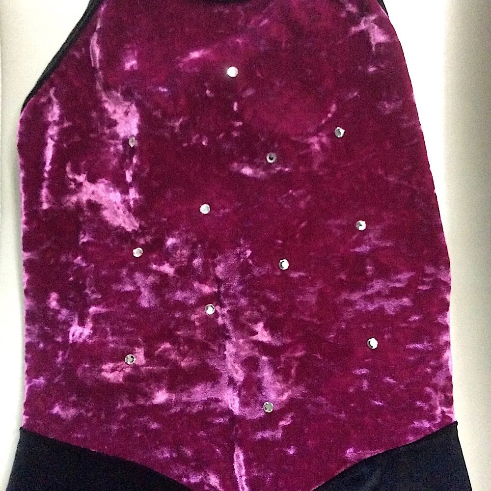 Georgie Girl Velvet Rhinestone Costume Child Lg
